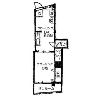 東京都新宿区新宿７丁目 賃貸マンション 1DK