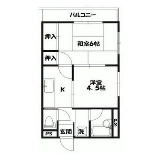 東京都荒川区町屋６丁目 賃貸マンション 2K