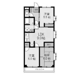 東京都葛飾区堀切２丁目 賃貸マンション 3DK