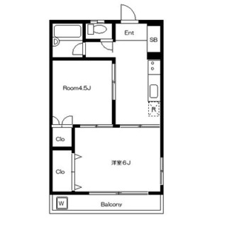 東京都足立区千住河原町 賃貸マンション 2K