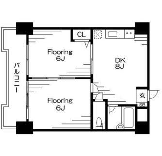 東京都板橋区大和町 賃貸マンション 2DK