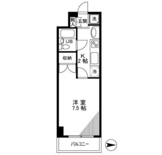 東京都台東区下谷２丁目 賃貸マンション 1K