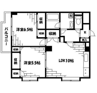 東京都品川区南品川４丁目 賃貸マンション 2LDK