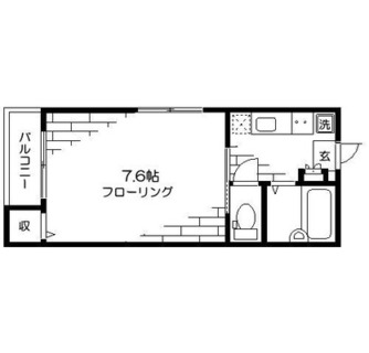 東京都大田区鵜の木３丁目 賃貸マンション 1K