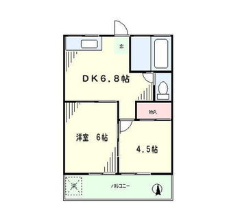 東京都練馬区向山２丁目 賃貸アパート 2DK