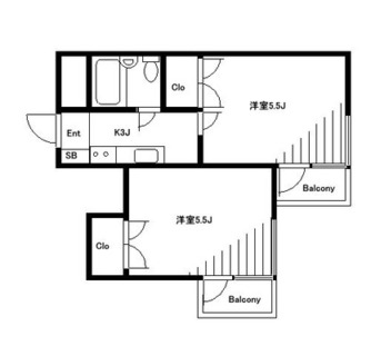 東京都豊島区南長崎１丁目 賃貸マンション 2K