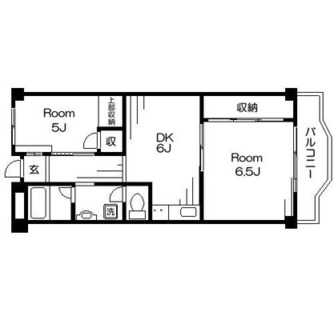 東京都板橋区東新町２丁目 賃貸マンション 2DK