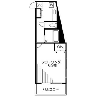 東京都板橋区南常盤台１丁目 賃貸マンション 1K