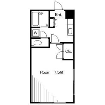 東京都新宿区下落合２丁目 賃貸マンション 1K