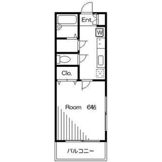 東京都北区上十条２丁目 賃貸マンション 1K