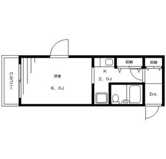 東京都北区滝野川５丁目 賃貸マンション 1K