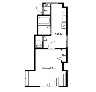 東京都北区田端新町３丁目 賃貸マンション 1DK