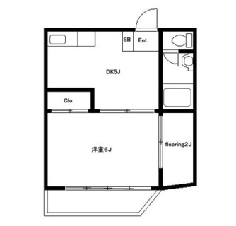 東京都北区中十条３丁目 賃貸マンション 2DK