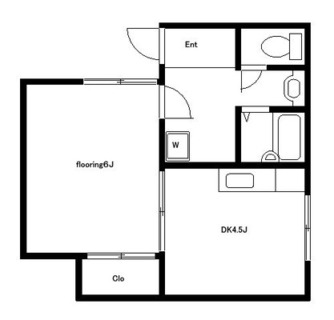 東京都北区滝野川７丁目 賃貸マンション 1DK