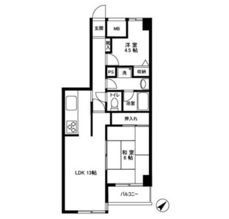 東京都葛飾区柴又５丁目 賃貸マンション 2LDK