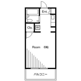 東京都北区西が丘１丁目 賃貸マンション 1R