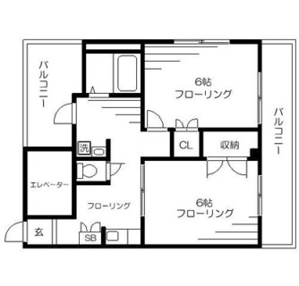 東京都板橋区常盤台３丁目 賃貸マンション 2K