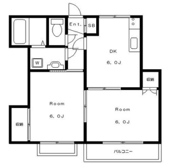 東京都板橋区赤塚３丁目 賃貸マンション 2DK