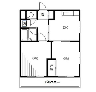 東京都板橋区南常盤台２丁目 賃貸マンション 2DK