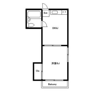 東京都板橋区常盤台２丁目 賃貸アパート 1DK