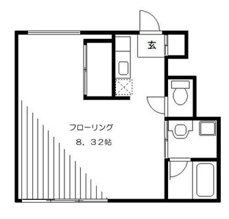 東京都北区西ヶ原２丁目 賃貸アパート 1R