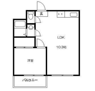 東京都北区滝野川５丁目 賃貸アパート 1LDK