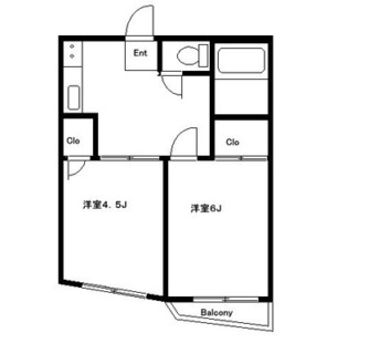 東京都板橋区板橋１丁目 賃貸マンション 2K