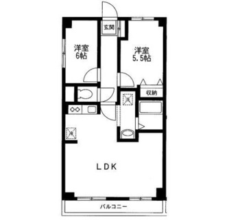 東京都足立区足立２丁目 賃貸マンション 2LDK