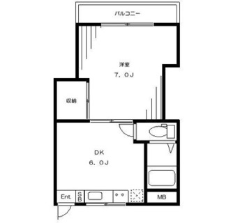 東京都豊島区千早１丁目 賃貸マンション 1DK