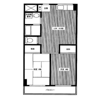 東京都荒川区町屋７丁目 賃貸マンション 2LDK