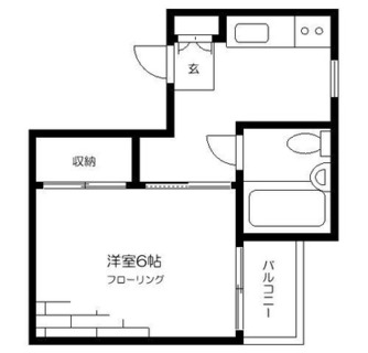 東京都新宿区早稲田鶴巻町 賃貸マンション 1K