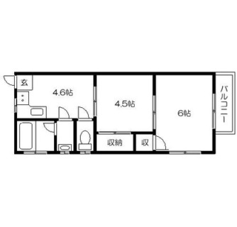 東京都北区赤羽西３丁目 賃貸アパート 2K