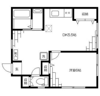 東京都足立区千住河原町 賃貸マンション 1DK