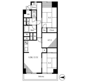東京都渋谷区初台１丁目 賃貸マンション 3LDK