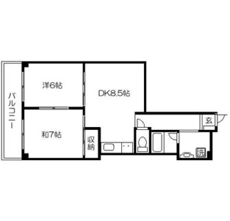 東京都板橋区前野町１丁目 賃貸マンション 2DK