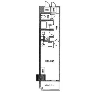 東京都豊島区高田２丁目 賃貸マンション 1R