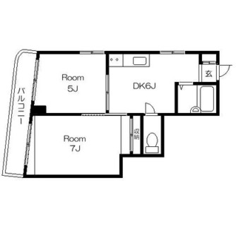 東京都足立区千住仲町 賃貸マンション 2DK