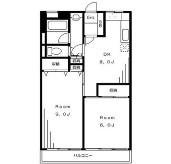 東京都北区東十条１丁目 賃貸マンション 2DK