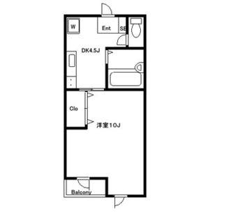 東京都新宿区上落合１丁目 賃貸マンション 1DK