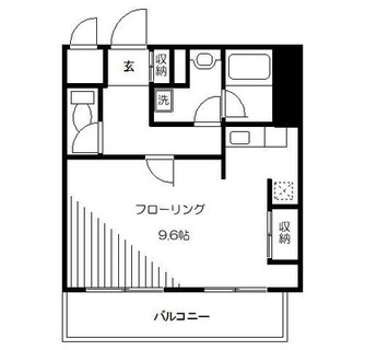 東京都北区岩淵町 賃貸マンション 1R