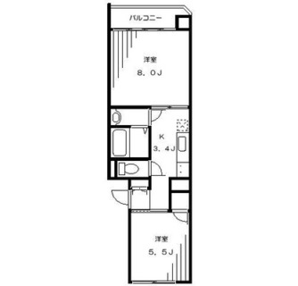 東京都豊島区西池袋２丁目 賃貸マンション 2K