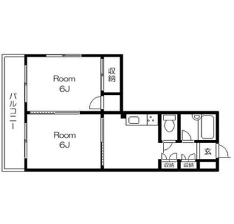 東京都板橋区大山西町 賃貸マンション 2K