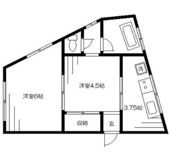 東京都荒川区町屋８丁目 賃貸マンション 2K