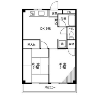 東京都江戸川区南小岩７丁目 賃貸マンション 2DK