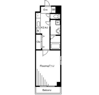 東京都板橋区高島平１丁目 賃貸マンション 1K