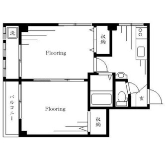 東京都練馬区氷川台３丁目 賃貸マンション 2K