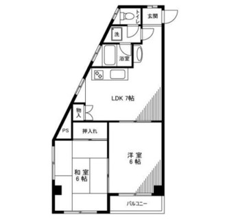 東京都荒川区東日暮里６丁目 賃貸マンション 2DK