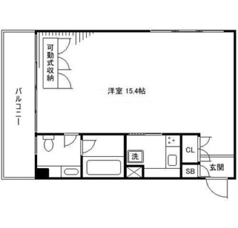 東京都北区堀船１丁目 賃貸マンション 1K