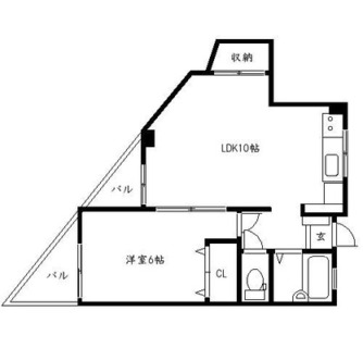 東京都北区滝野川１丁目 賃貸マンション 1LDK