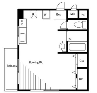 東京都練馬区旭丘１丁目 賃貸マンション 1R